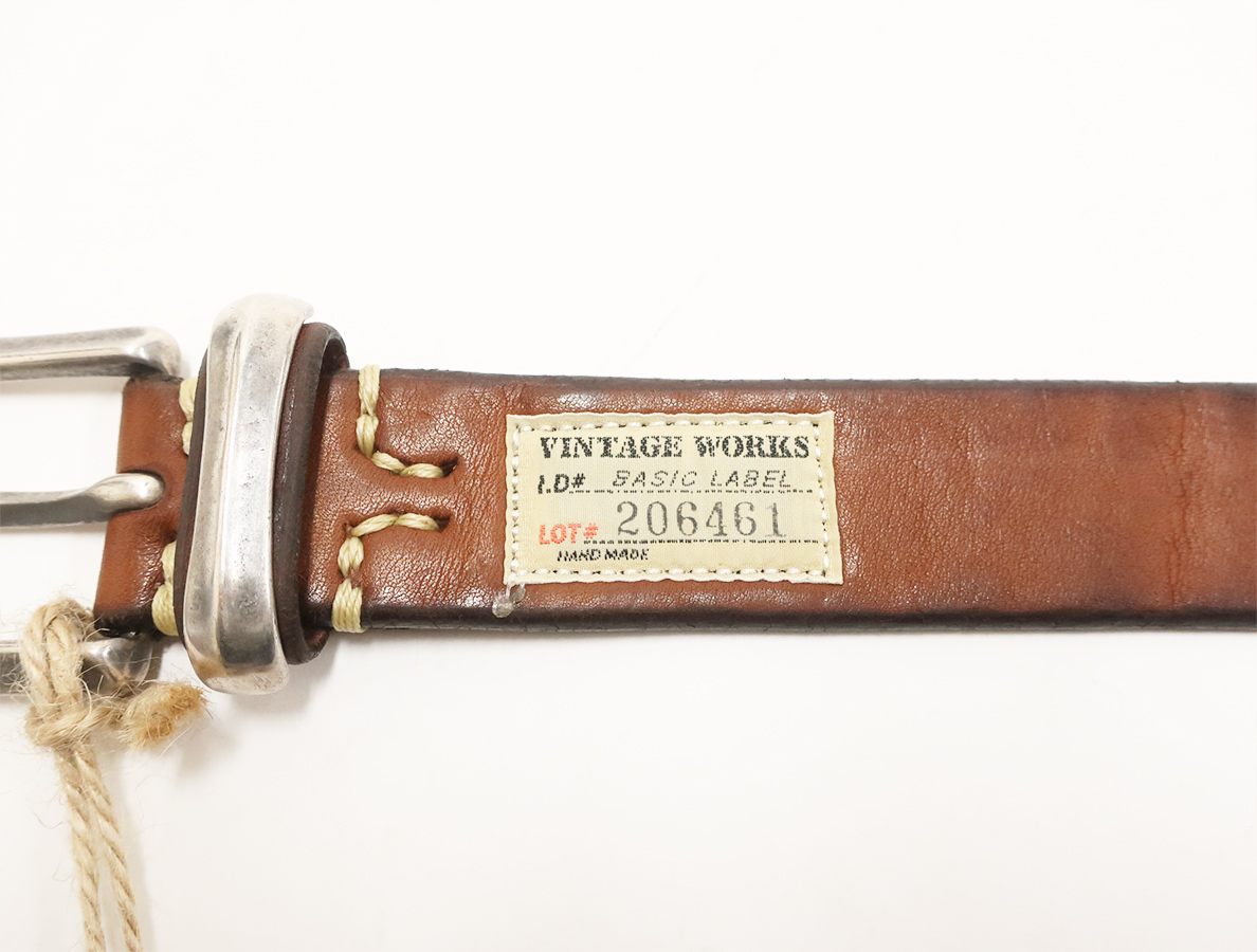 VINTAGE WORKS (ヴィンテージワークス) レザーベルト | 正規取扱店