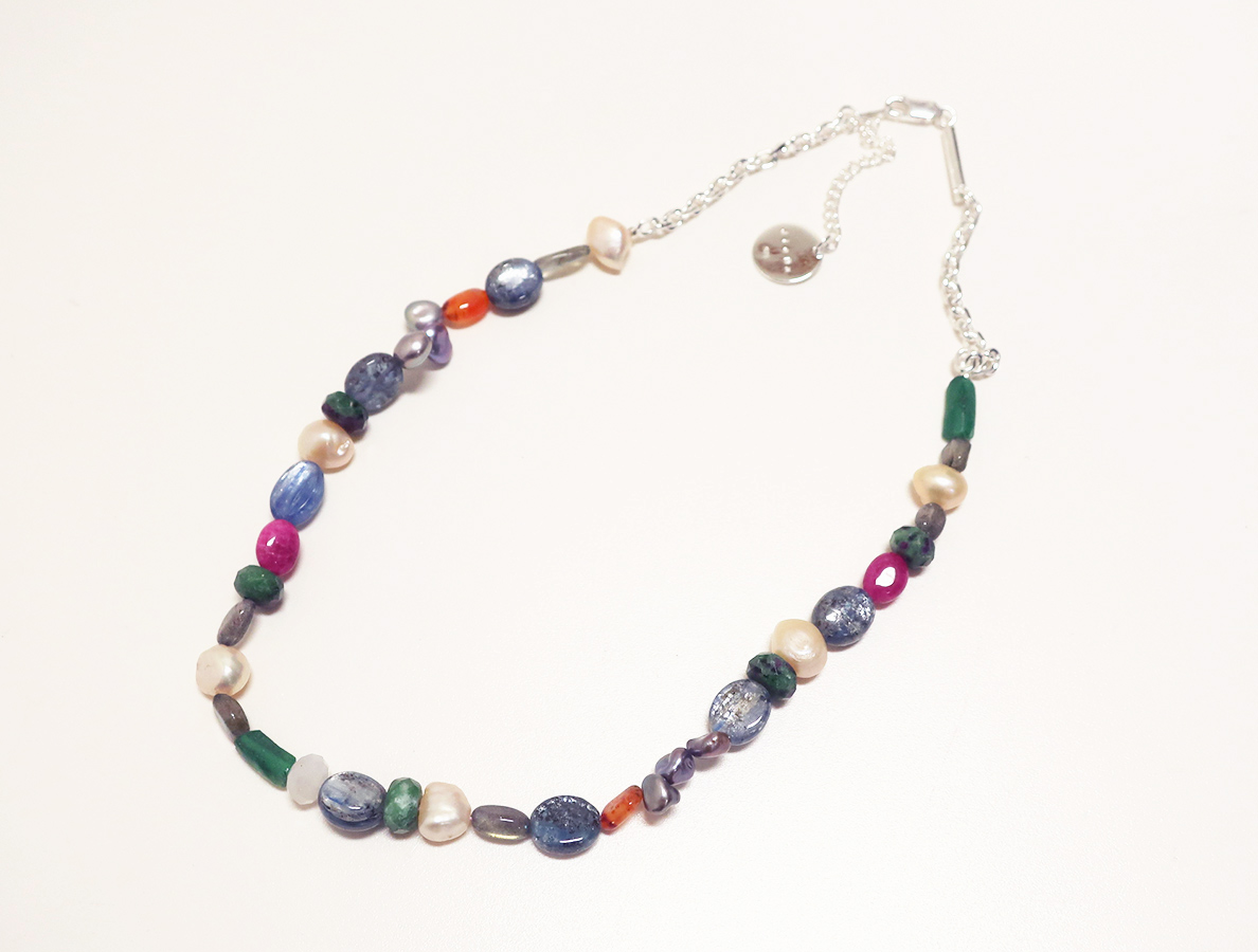 超激得高品質 Jieda Jieda(ジエダ) MIX STONE NECKLACE の通販 by あいす's shop｜ジエダならラクマ 