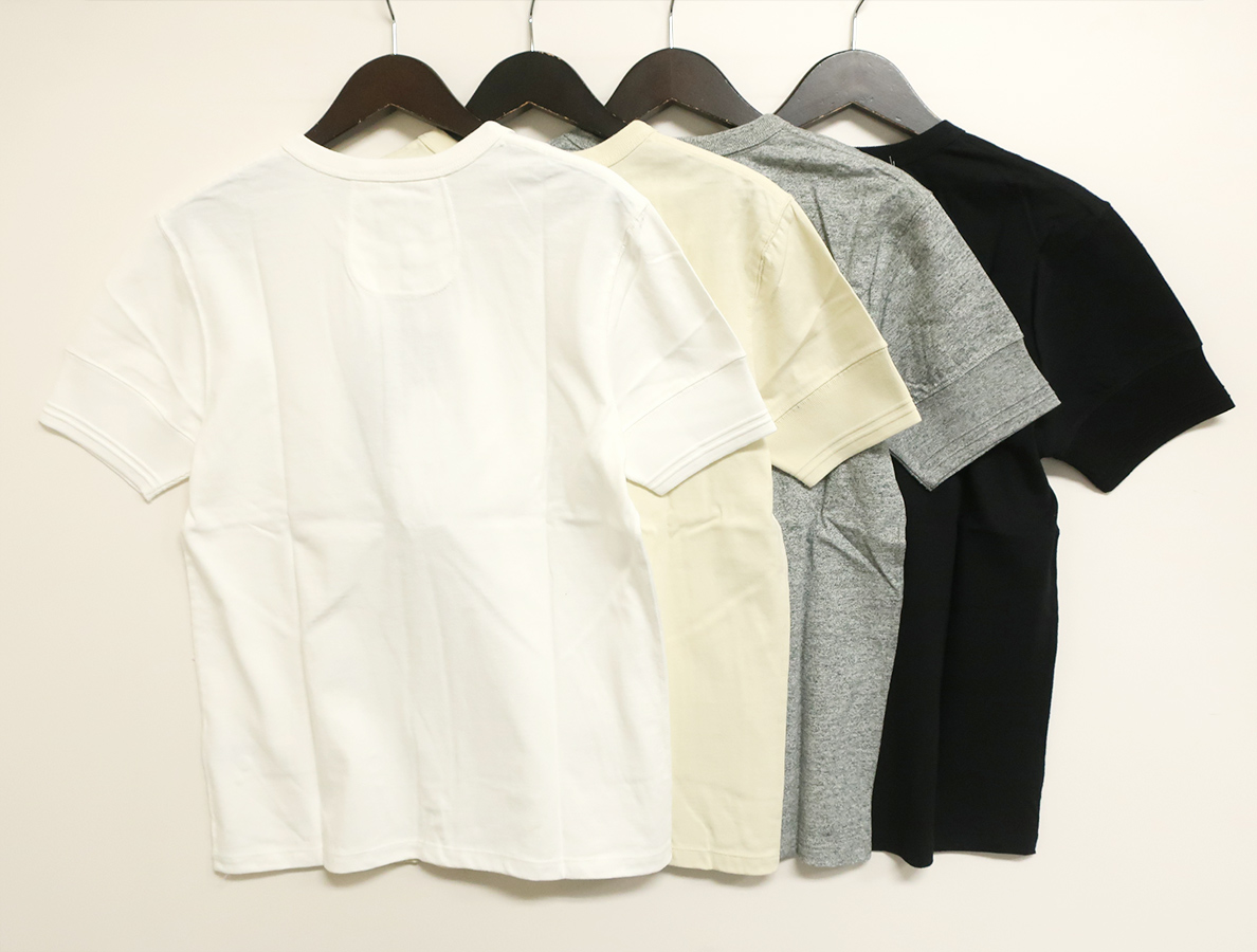 段リブ S/S ヘンリーネックTシャツ 正規取扱店・通販 - CHOOSE