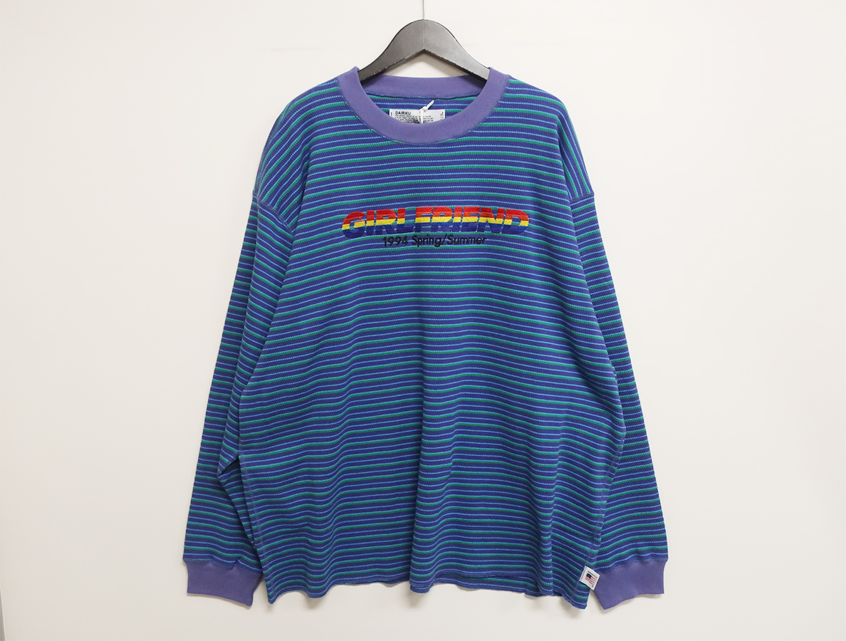 22ss DAIRIKU ダイリク Girl Friend ロンT - rehda.com 22ss DAIRIKU ダイリク Girl Friend ロンT - rehda.com