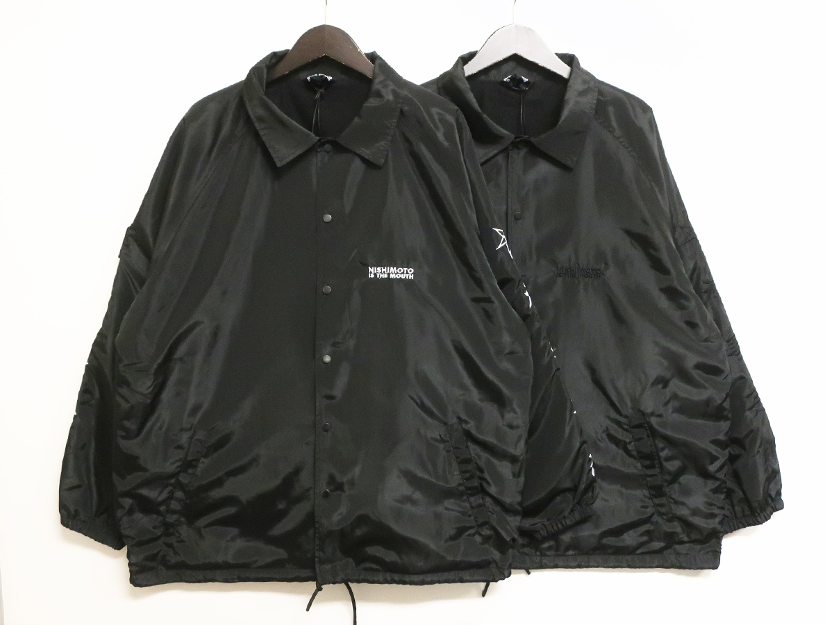 10%OFF 【新品未使用】Nishimoto is the mouth コーチジャケット