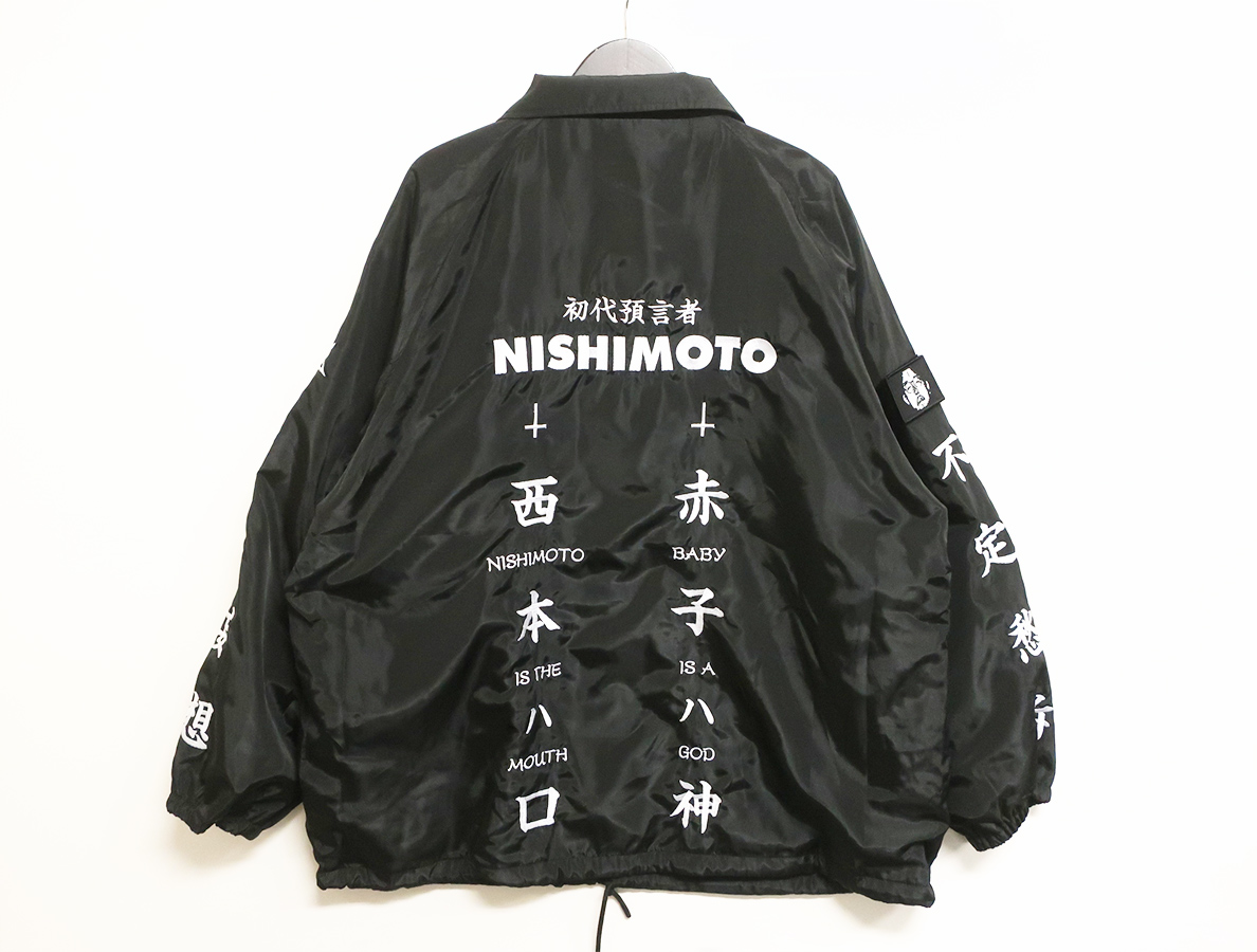 10%OFF 【新品未使用】Nishimoto is the mouth コーチジャケット