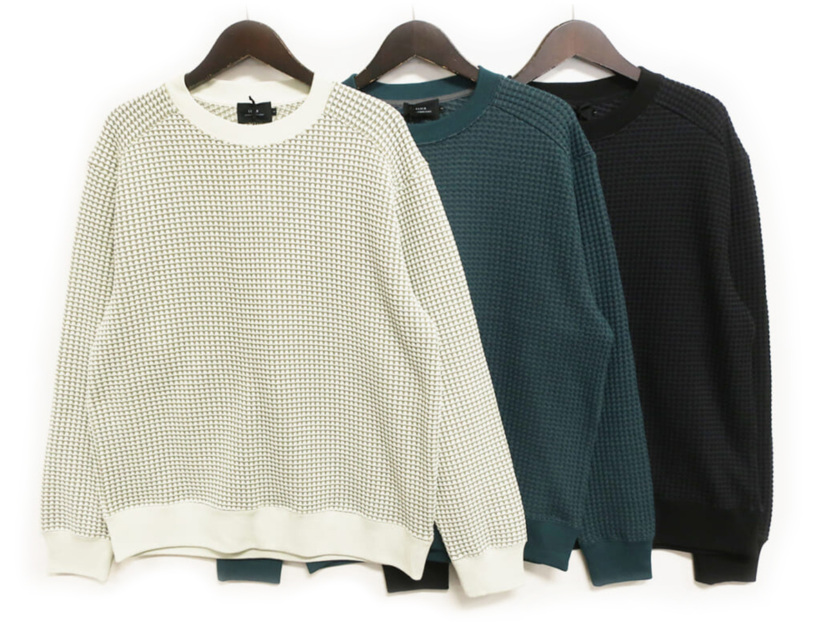 新作人気新作人気wtaps BEVEL MOCK NECK スウェット ニット