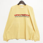 新品未使用DAIRIKU 23ss ロンT NEW CINEMA ブラック-
