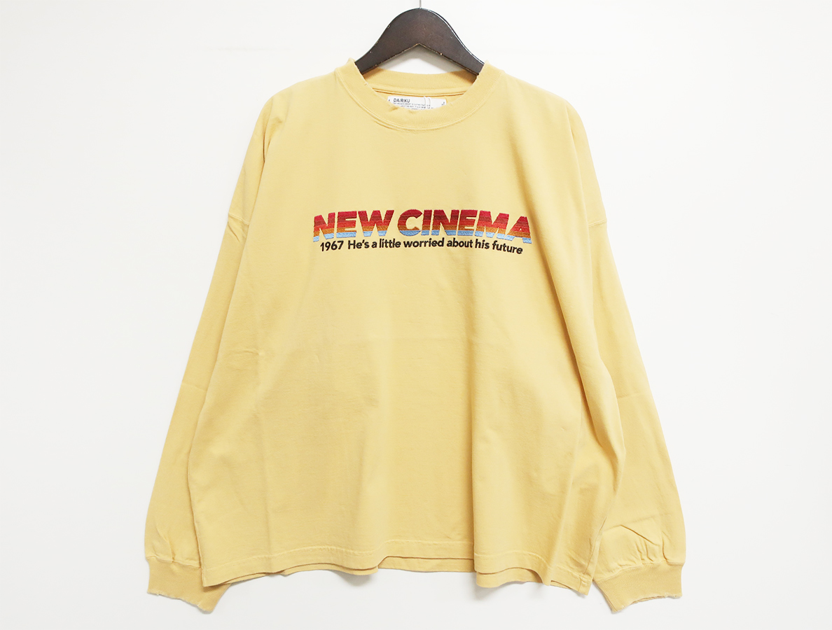 ピンク・ブルー ダイリク 23SS NEW CINEMA ロンT | chezmoiny.com