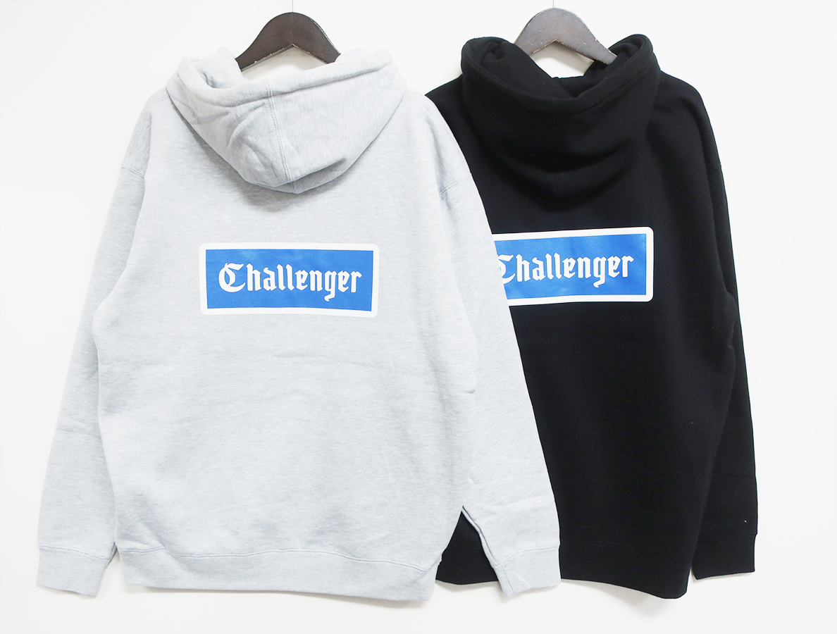 CHALLENGER LOGO PATCH HOODIE XL 黒 新品未開封