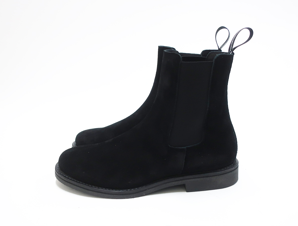MINEDENIM Suede Leather Side Gore Boots [BLACK] 通販・正規取扱店