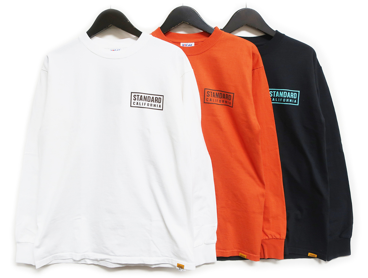 STANDARD CALIFORNIA Heavy weight Box Logo Long Sleeve T 通販・正規