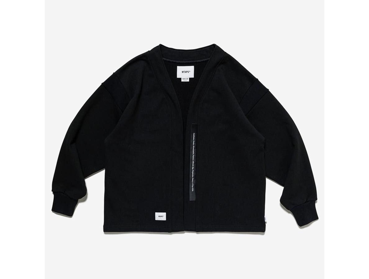 Wtaps CLASPER / SWEATER / COTTON 黒　XLサイズ