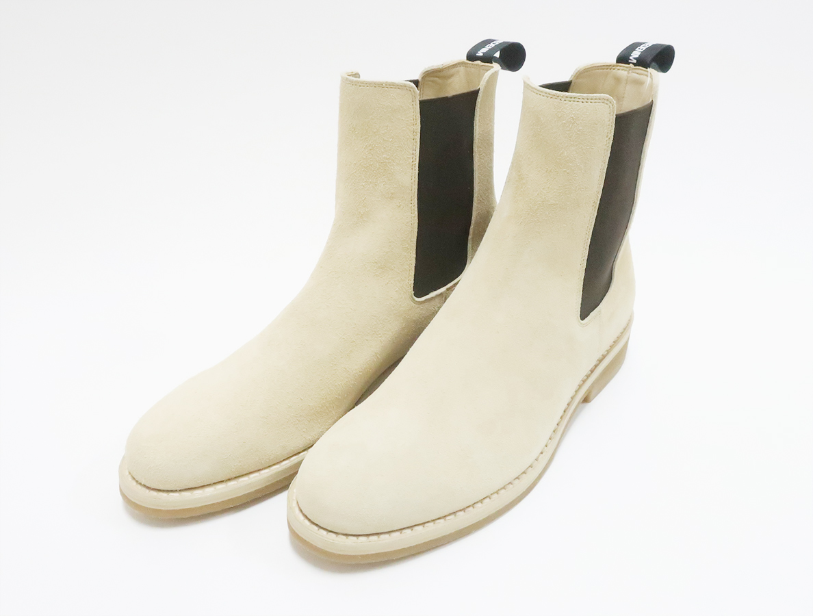 MINEDENIM Suede Leather Side Gore Boots[BEIGE] 通販・正規取扱店