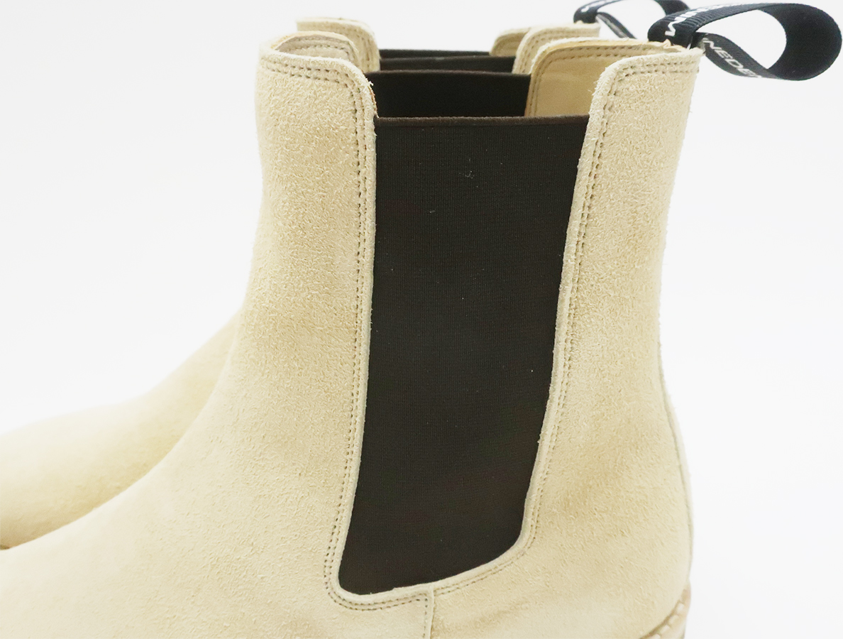 MINEDENIM Suede Leather Side Gore Boots[BEIGE] 通販・正規取扱店