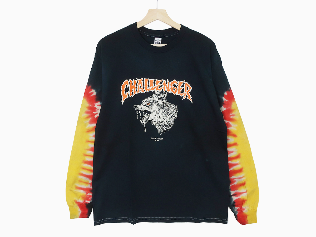 CHALLENGER L/S TIE DYE ZOMBIE WOLF TEE 通販 | 正規取扱店 - CHOOSE