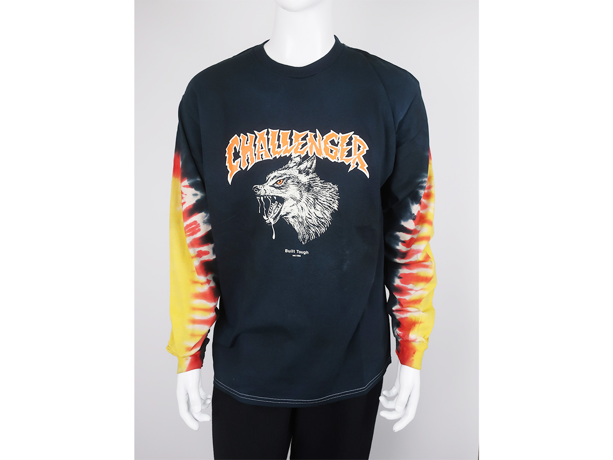 CHALLENGER L/S TIE DYE ZOMBIE WOLF TEE 通販 | 正規取扱店 - CHOOSE