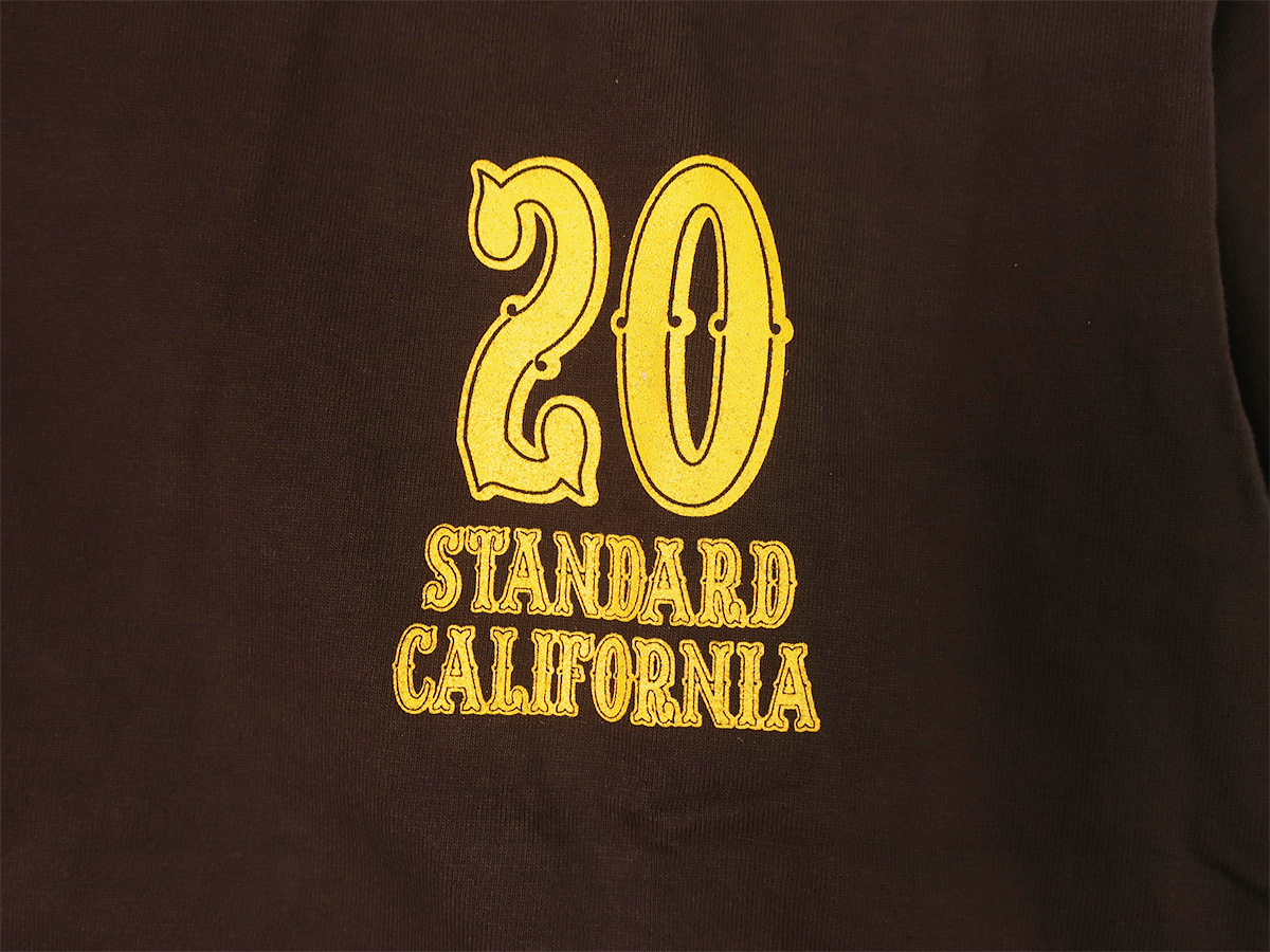 STANDARD CALIFORNIA SD 20th Anniversary Logo T 通販 | 正規取扱店