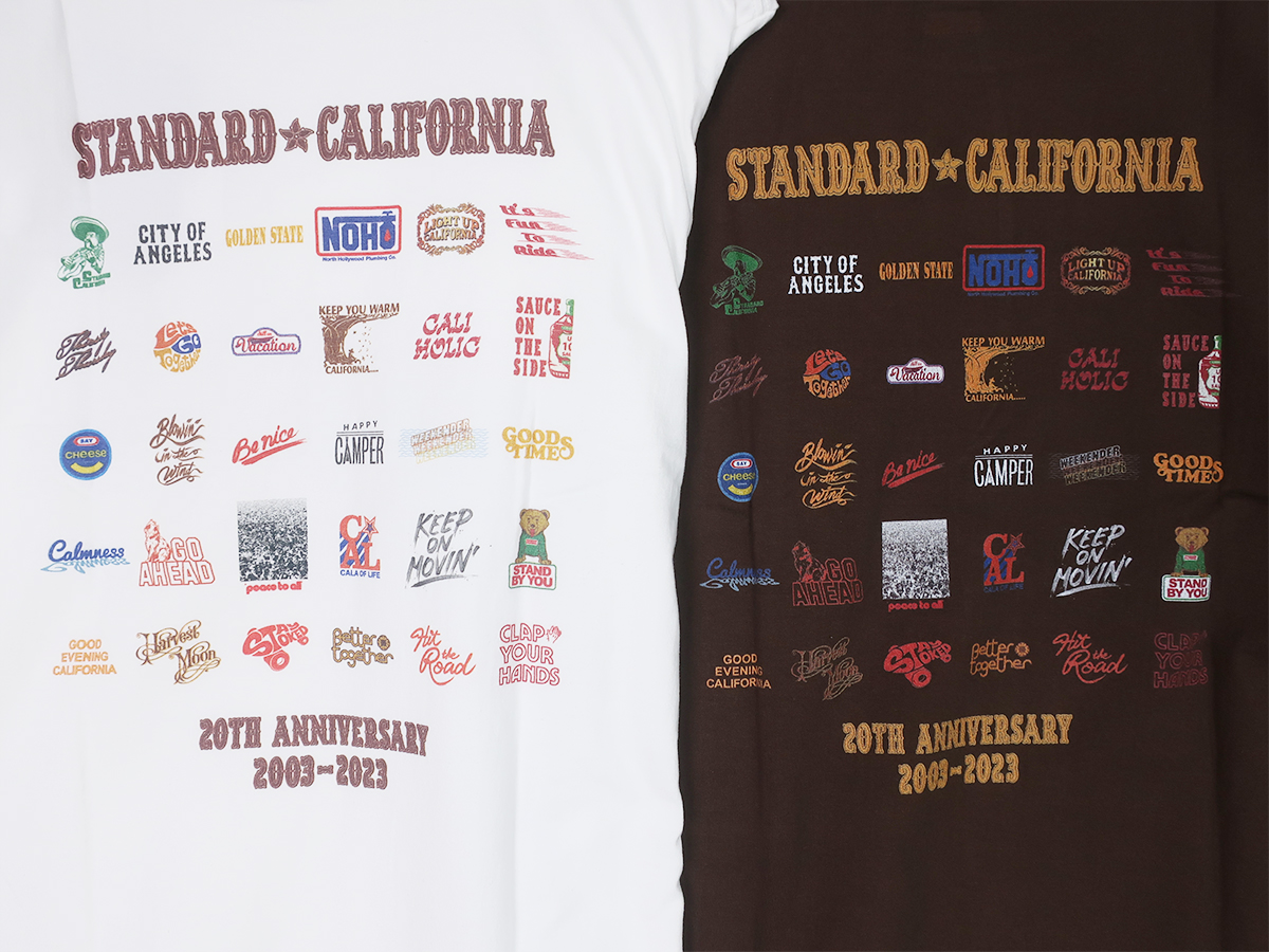 STANDARD CALIFORNIA SD 20th Anniversary Logo T 通販 | 正規取扱店
