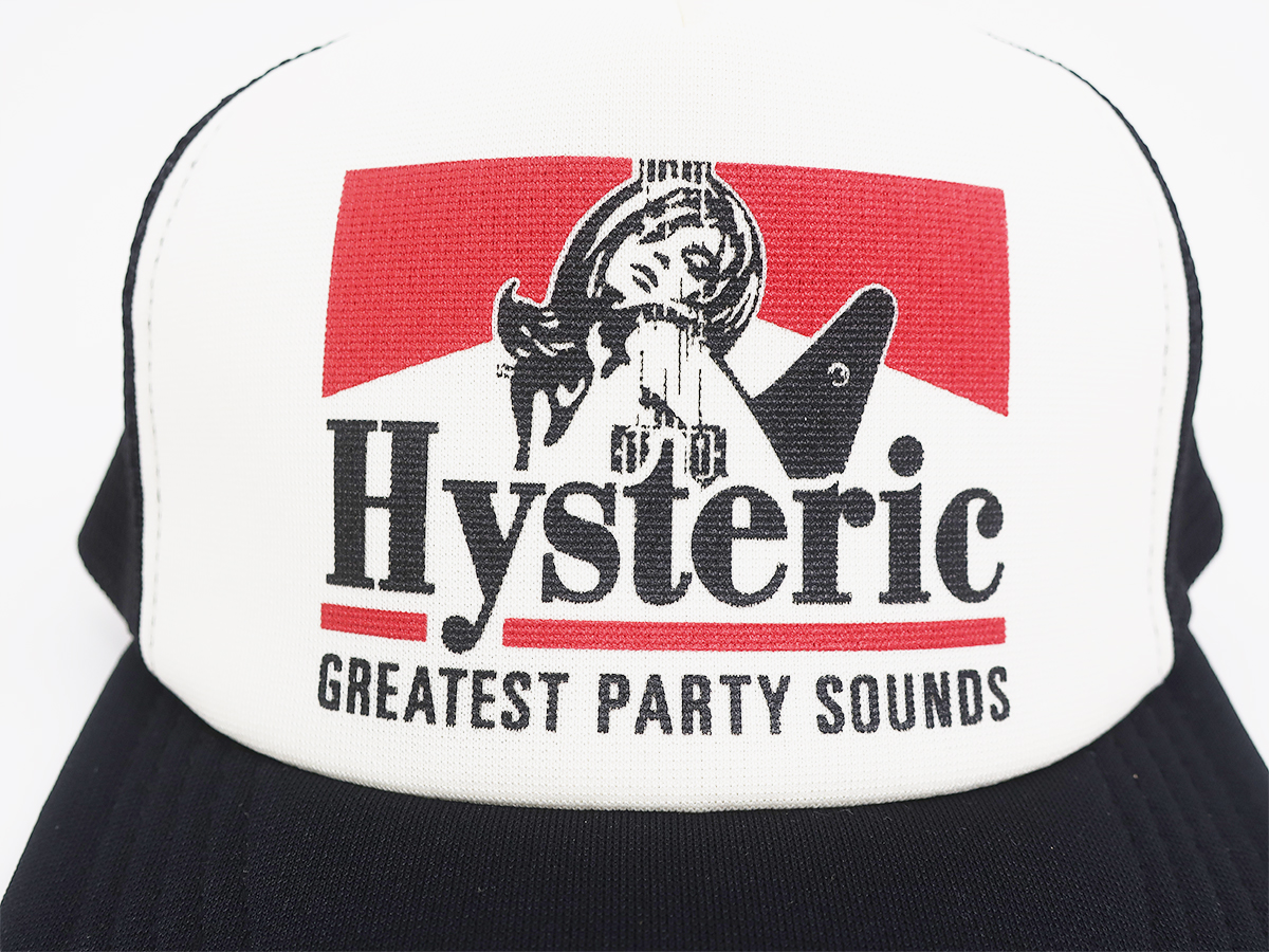 HYSTERIC GLAMOUR GUITAR GIRL メッシュキャップ 通販   正規取扱店