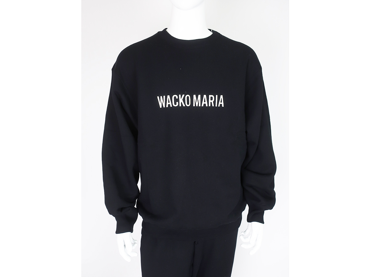 WACKO MARIA（ワコマリア） SWEAT SHIRT BLACK L