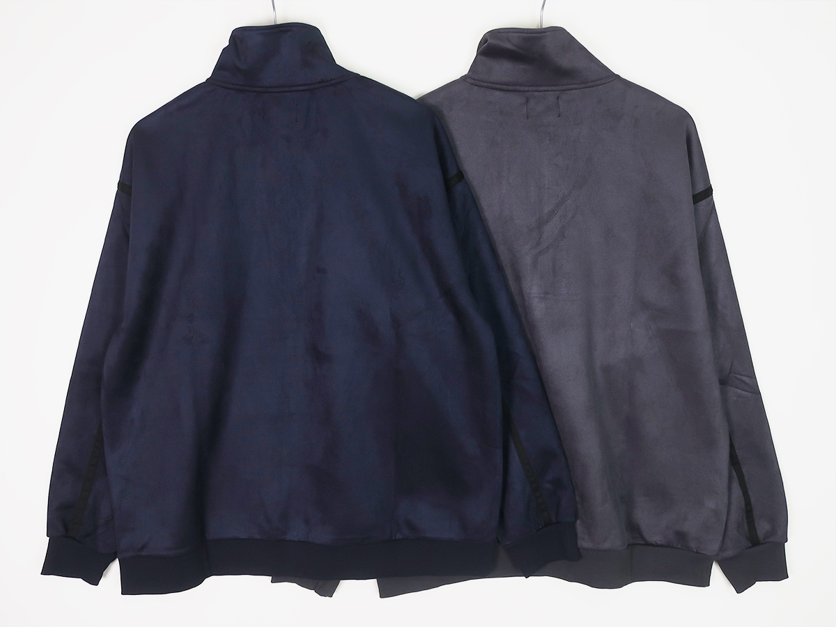 SLICK STRETCH FAUX SUEDE HALF ZIP PULLOVER 通販 正規取扱店 - CHOOSE