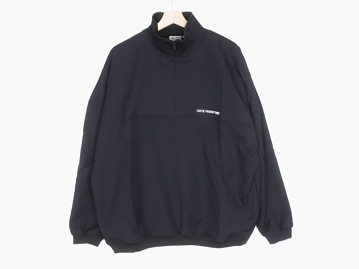 Polyester Twill Half Zip L/S Tee msml