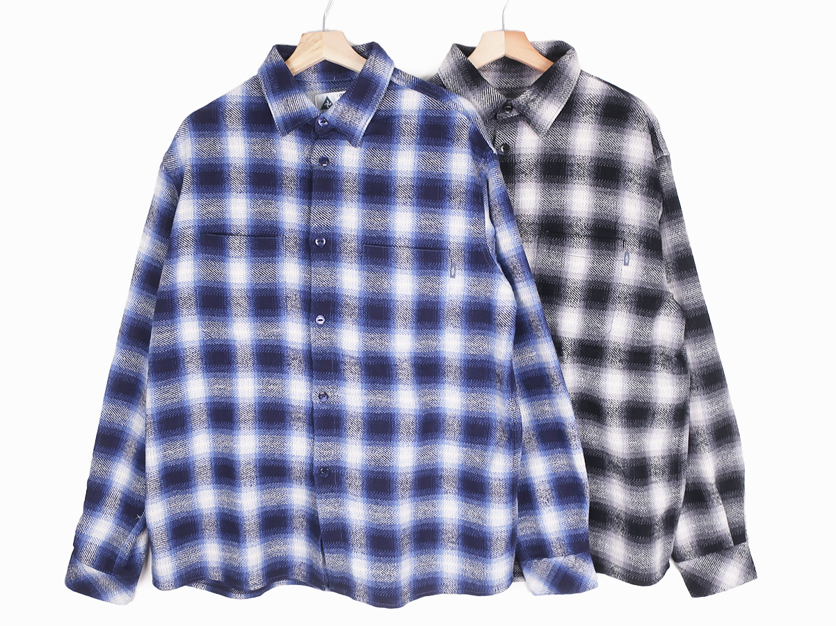 CHALLENGER  L/S CHECK WORK SHIRT