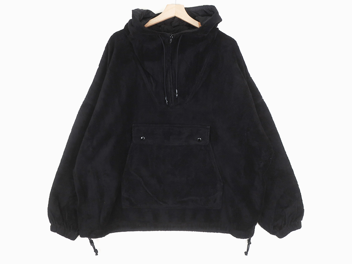 COOTIE GARMENT DYED COTTON BOA ANORAK HOODIE 通販 正規取扱店 - CHOOSE