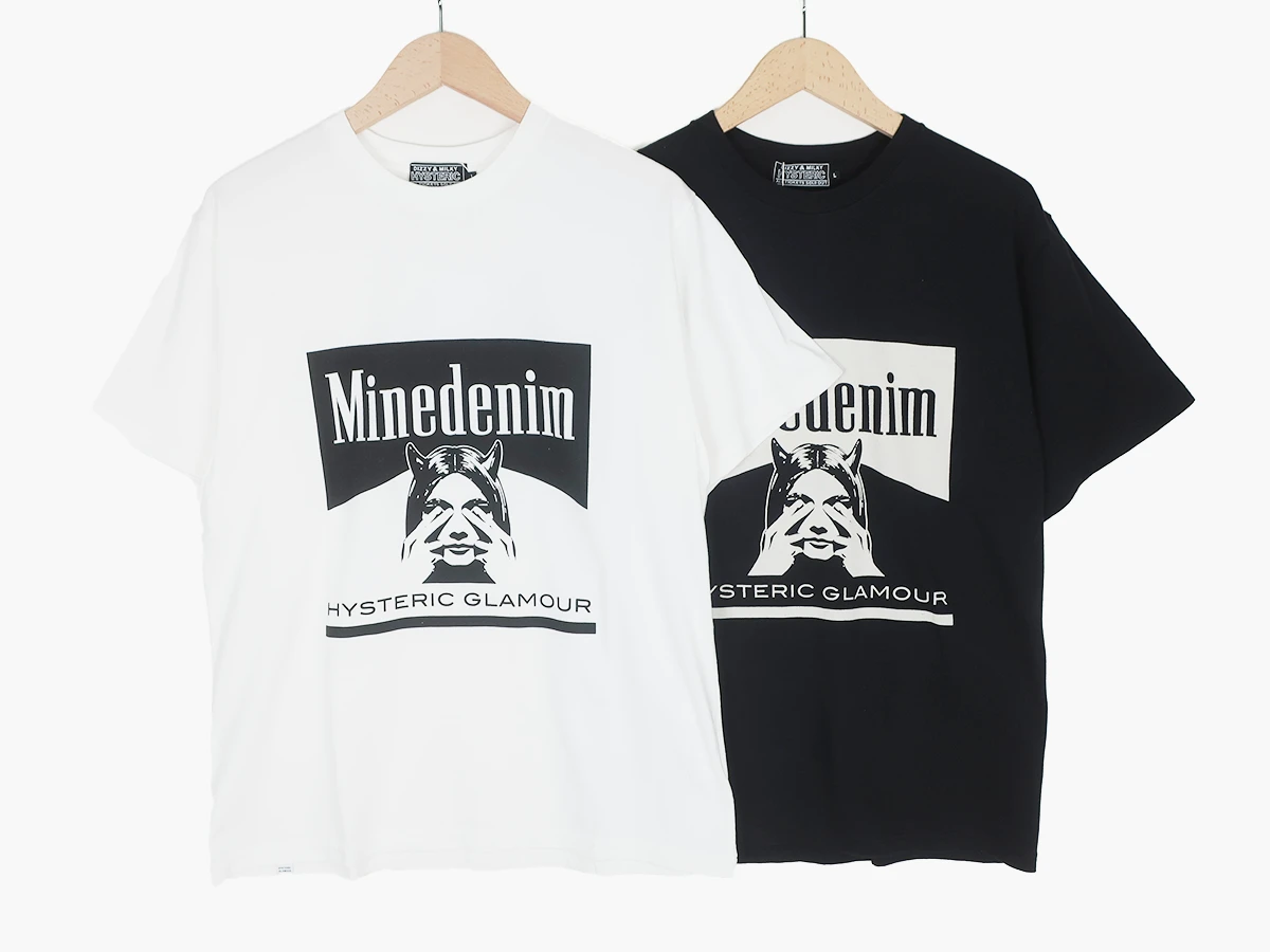HYSTERIC GLAMOUR × MINEDENIM T-Shirts