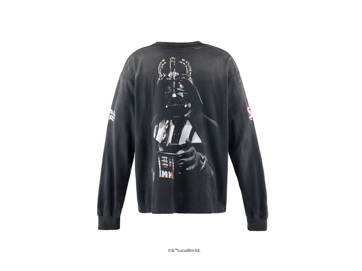 SAINT Mxxxxxx セントマイケル】SW_ LS TEE / DARTH VADER