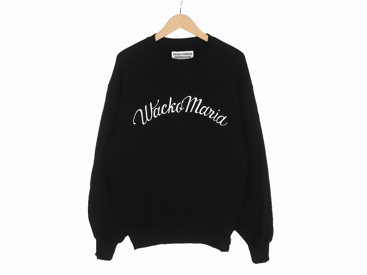 WACKO MARIA ワコマリア】MIDDLE WEIGHT CREW NECK SWEAT SHIRT
