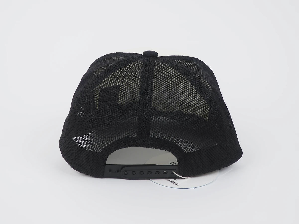 希少品HYSTERIC GLAMOUR ブラックメッシュキャップ HYSTERIC GLAMOUR - BORN TO LOSE メッシュキャップ / ブラック