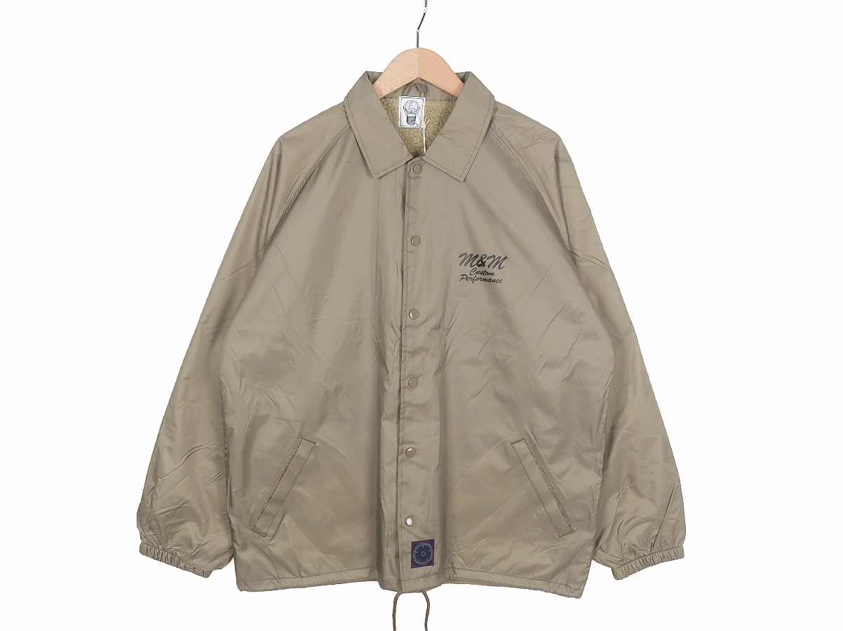 【m&m custom performance エム&エム カスタムパフォーマンス】BOA COACH JACKET ジャケット
