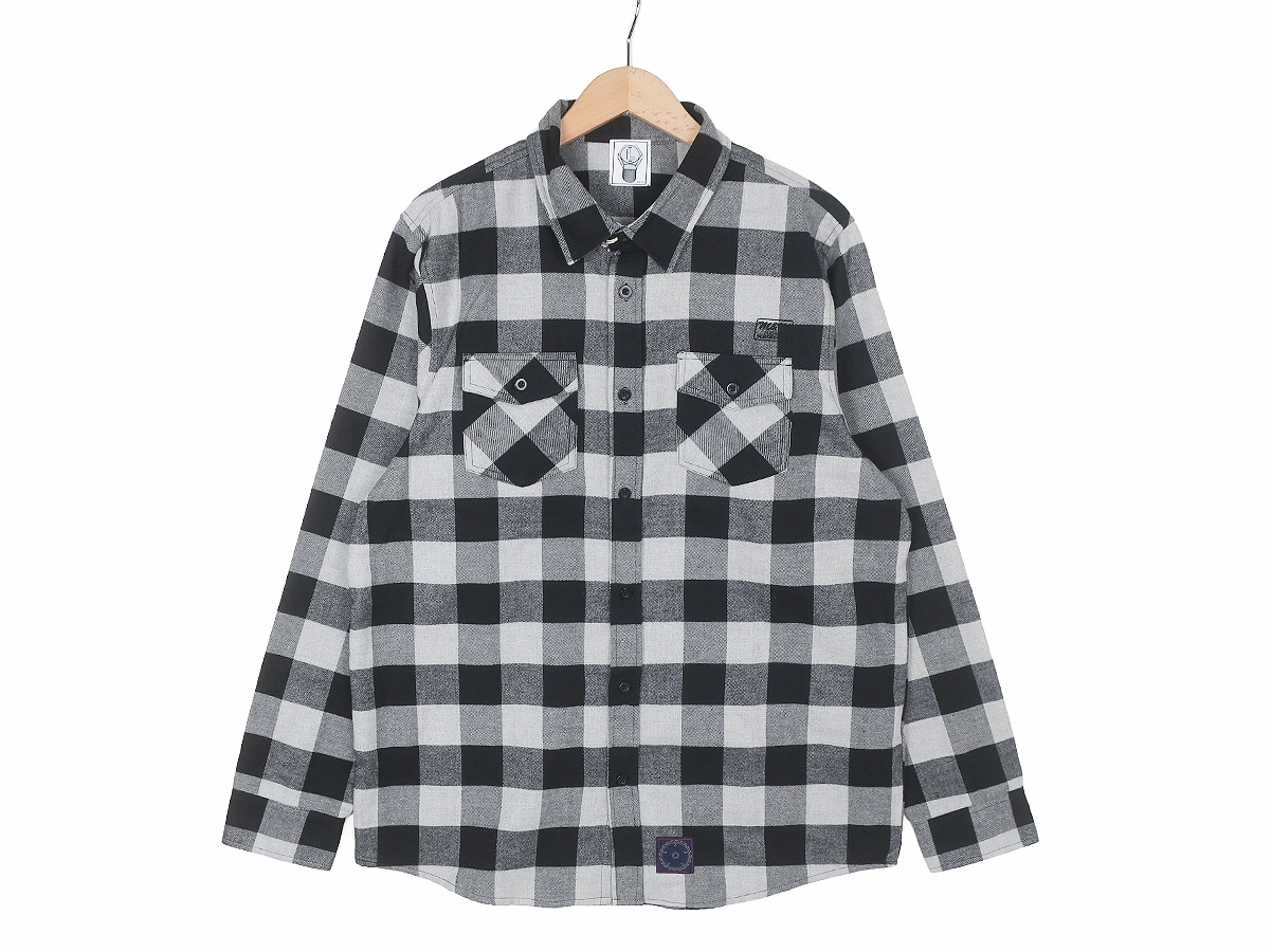 【m&m custom performance エム&エム カスタムパフォーマンス】FLANNEL CHECK SHIRT 26MMSH03