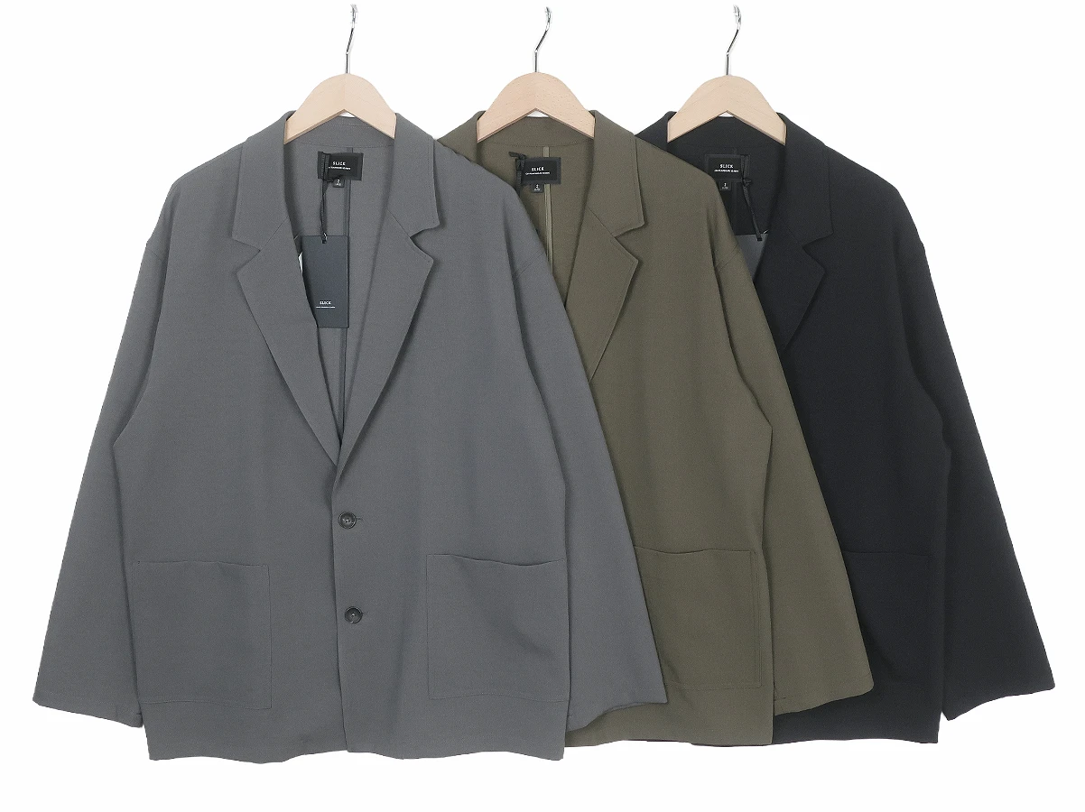 【SLICK スリック】Double Cloth Tailored Jacket テーラードジャケット