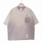 SUN FADED V NECK TEE　正面