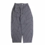 【SUPERTHANKS スーパーサンクス】TR Pinstripe Side-tuck Wide Pants ST261PT01A