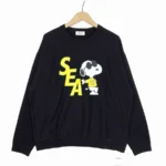 SMOOTHY × WDS Snoopy Crewneck Sweatshirt