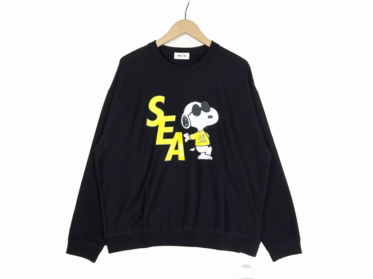SMOOTHY × WDS Snoopy Crewneck Sweatshirt