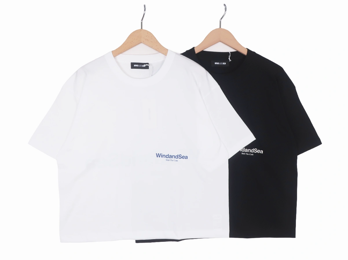 【WIND AND SEA ウィンダンシー】SHIFT THE CODE BASIC TEE 半袖Tシャツ