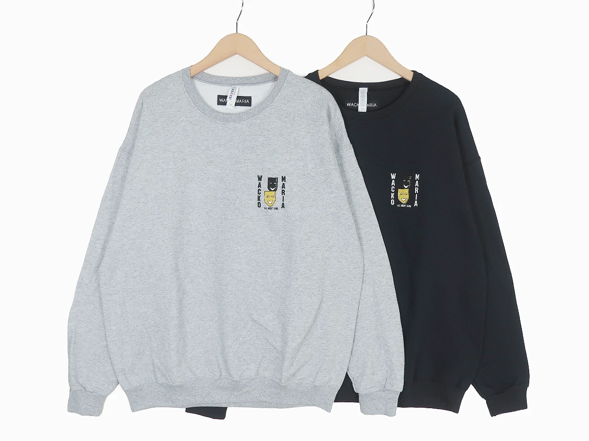 【WACKO MARIA ワコマリア】CREW NECK SWEAT SHIRT ( TYPE-1 ) スウェット