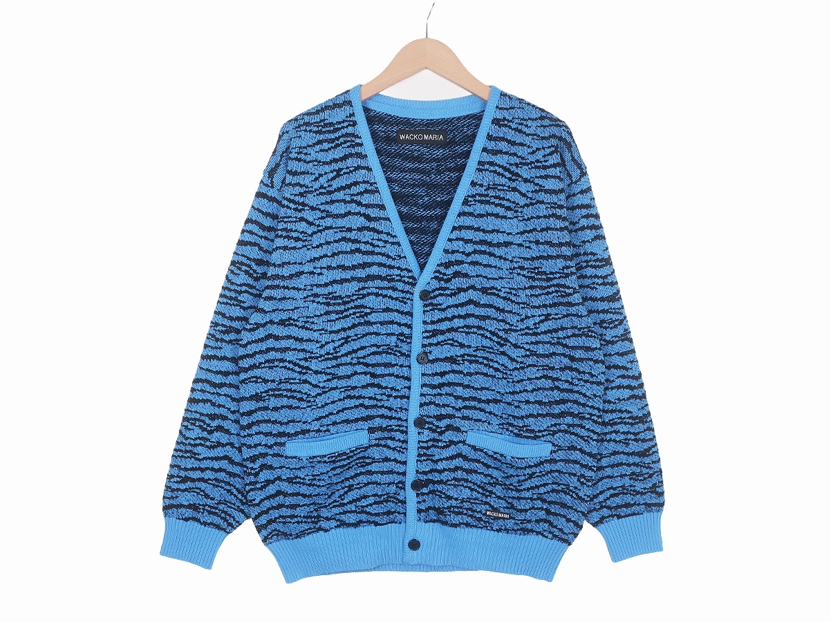 【WACKO MARIA ワコマリア】TIGER JACQUARD CARDIGAN カーディガン
