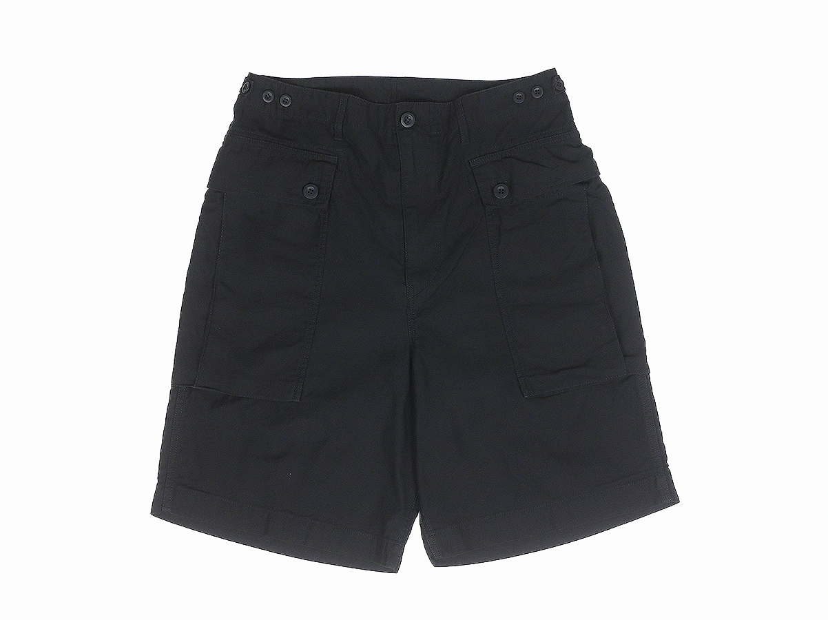 【H.UNIT エイチユニット】Back Satin Military Shorts [No Paint] ミリタリーショーツ
