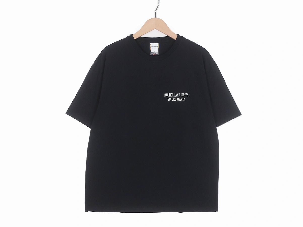 【WACKO MARIA ワコマリア】MULHOLLAND DRIVE / WASHED HEAVY WEIGHT CREW NECK T-SHIRT ( TYPE-1 )