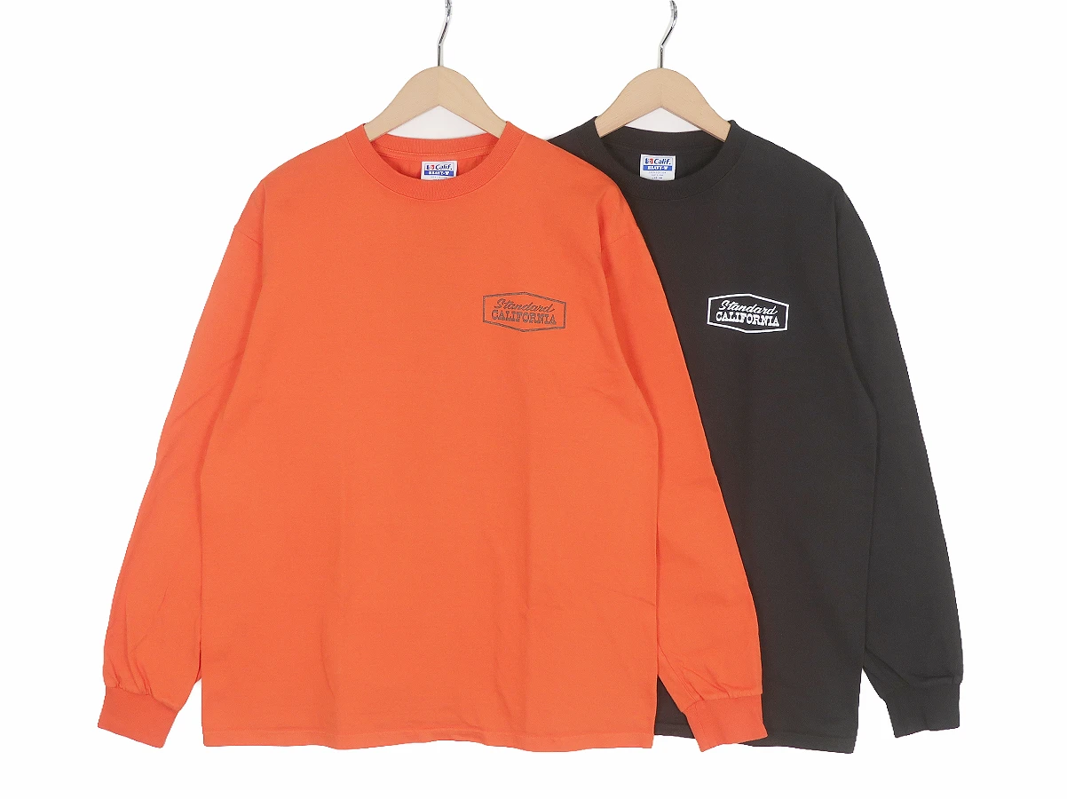 【STANDARD CALIFORNIA スタンダードカリフォルニア】SD Heavyweight Stadium Logo LS T Tシャツ