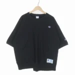 【UNDERCOVER アンダーカバー】10ozChampion裏毛ビーズ刺繍切替半袖PO