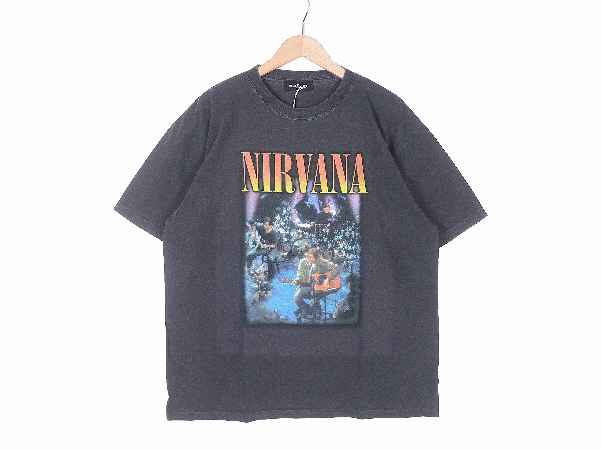 【WIND AND SEA ウィンダンシー】NIRVANA UNPLUGGED S/S TEE 半袖Tシャツ