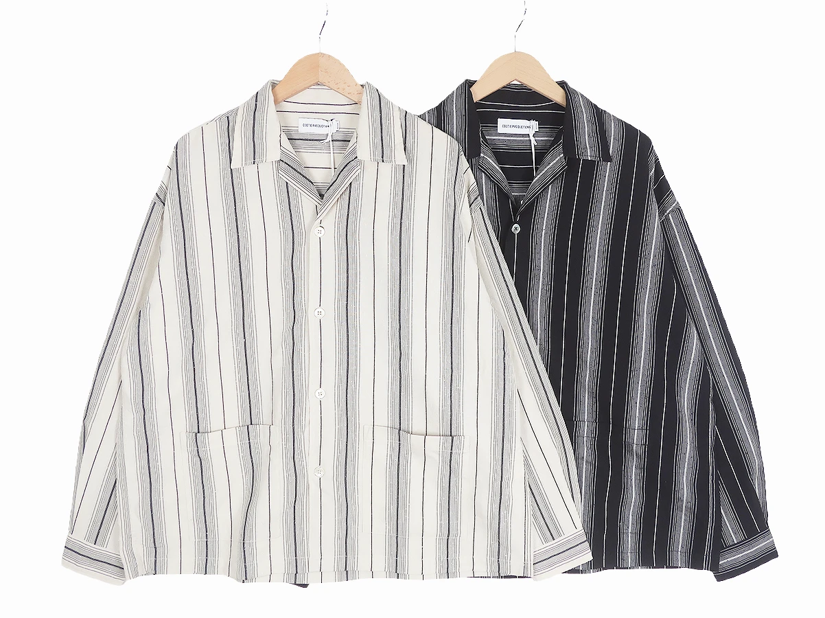 Dobby Chain Stripe L/S Cavana Shirt