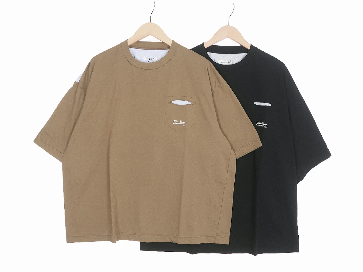 【UNDERCOVER アンダーカバー】CoタイプライターSTヨーク切替PK TEE
